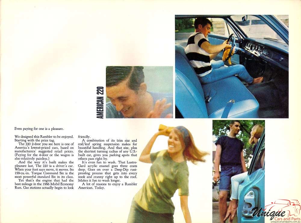 1967 AMC Rambler American Brochure Page 3